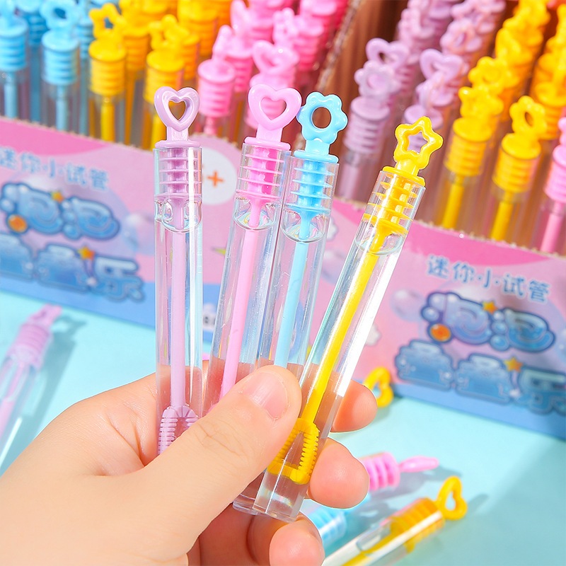 5 cây Đồ Chơi Thổi Bong Bóng Xà Phòng mini  Cho Bé