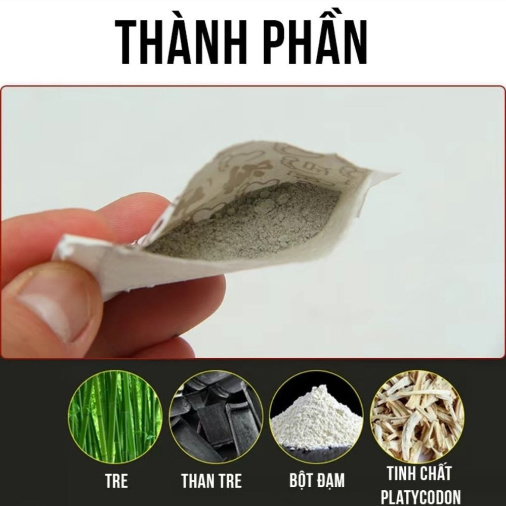 Miếng Dán Chân Thải Độc Tấm Thị Miếng Dán Chân Gừng Giúp Ngủ Ngon Giảm Nhức Mỏi Thanh Lọc Cơ Thể