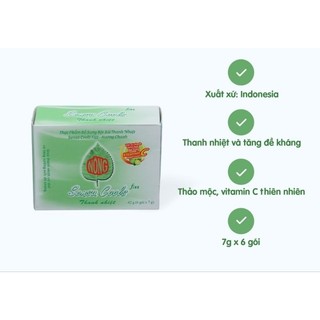 Bột Sủi Thanh Nhiệt Sensa Cools Pt Sari Thanh NhiệtTăng cường sức đề kháng.