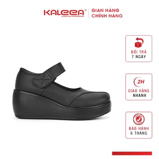 Kaleea - Giày Cao Gót Đế Xuồng Chất Da Mềm Đi Nhẹ, Êm, Đế Cao 6p - MO630