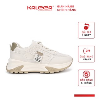 Kaleea - Giày Thể Thao Nữ Đế Cao 4p Đi Êm Chất Da Mềm - T119