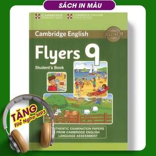 Cambridge English Flyers 2017 in màu đủ file nghe
