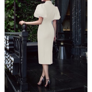 ĐẦM BÚT CHÌ T3D PUFF SLEEVE