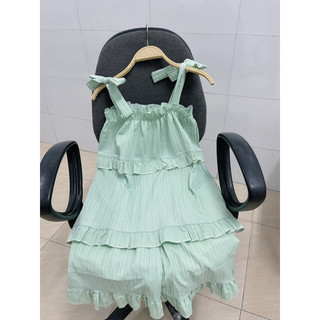 Set áo dây kèm quần đùi chất lanh thoáng mát freesize
