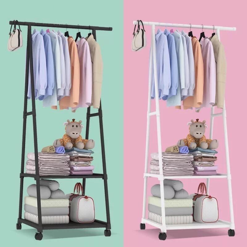 Kệ Treo Quần Áo Chữ A 2 Tầng Để QUần Áo Tiện Lợi