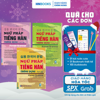 Sách - ngữ pháp tiếng hàn thông dụng - sách tiếng hàn hay