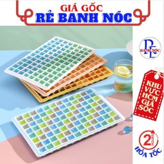Khay Làm Đá Viên Kim Cương 96 Ô (Nhựa PVC Cao Cấp) - Khay Đựng Đá Tủ Lạnh, Làm Thạch, Rau Câu - Khay Đá, Khuôn Làm Thạch