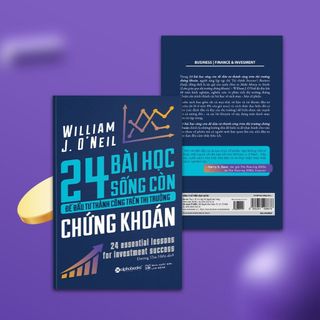 Sách 24 Bài học sống còn để đầu tư thành công trên thị trường chứng khoán