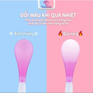 Thìa báo nóng Kichi cho bé