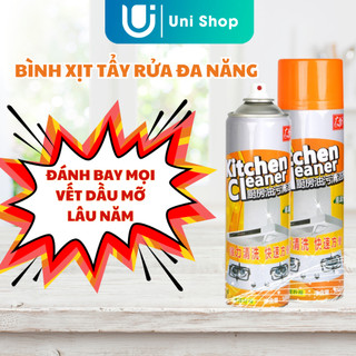 Xịt tẩy rửa đa năng, xịt vệ sinh nhà bếp kitchen clean đánh bay mọi vết dầu mỡ bám bẩn lâu năm uni shop