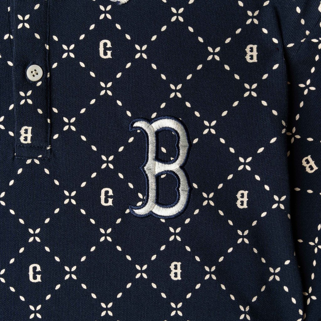 Áo Polo The Bad God Cao Cấp - Áo Polo Logo Thêu Chữ B In Full Toàn Thân Năng Động Cá Tính