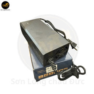 Sạc 7s 29.4v 3a dùng cho pin li-ion 3,7v , có quạt