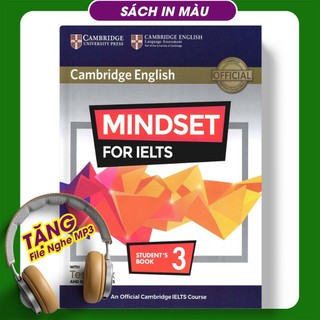 Bộ in màu Mindset for IELTS tặng kèm đáp án và quét mã audio