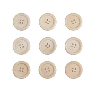 Cúc áo gỗ 4 lỗ