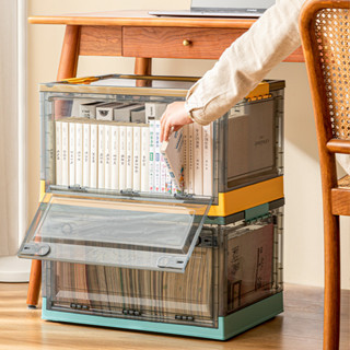 Hộp đựng đồ đa năng X-8729, hộp đựng quần áo, hộp đựng sách Cửa 3 hướng có bánh xe di chuyển