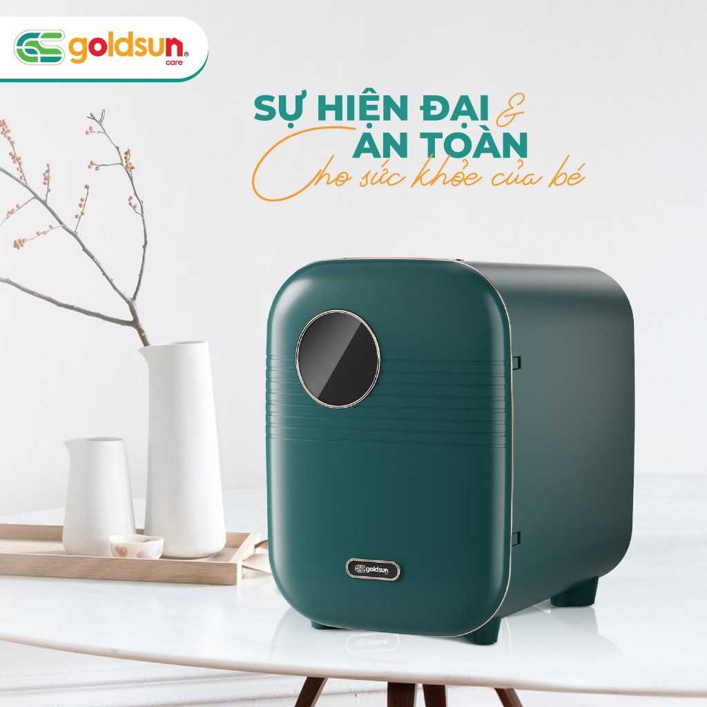 Máy tiệt trùng UV và sấy khô Goldsun Dung tích 10L