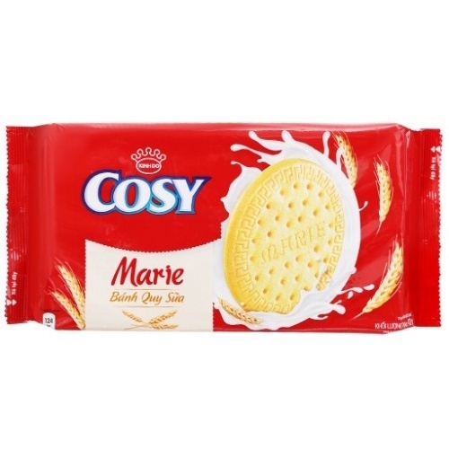 thùng bánh cosy sữa Marie 12 gói 408g và cosy túi 480gam