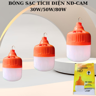 bóng đèn led trụ sạc tích điện 30w 50w 80w 100w