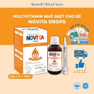 Vitamin Cho Bé Novita Drops - Bổ Sung Vitamin, Phục Hồi Sức Khỏe, Tăng Đề Kháng