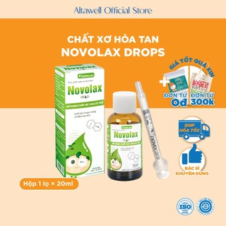 Chất Xơ Hòa Tan Novolax Drops - Bổ Sung Chất Xơ Hòa Tan Từ Thiên Nhiên, Giúp Giảm Táo Bón