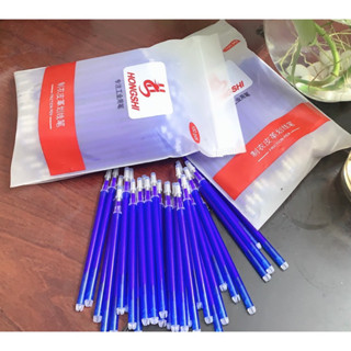 Combo 100 Ruột Bút Vẽ Vải Bay Màu ((xanh, đen, đỏ, trắng)