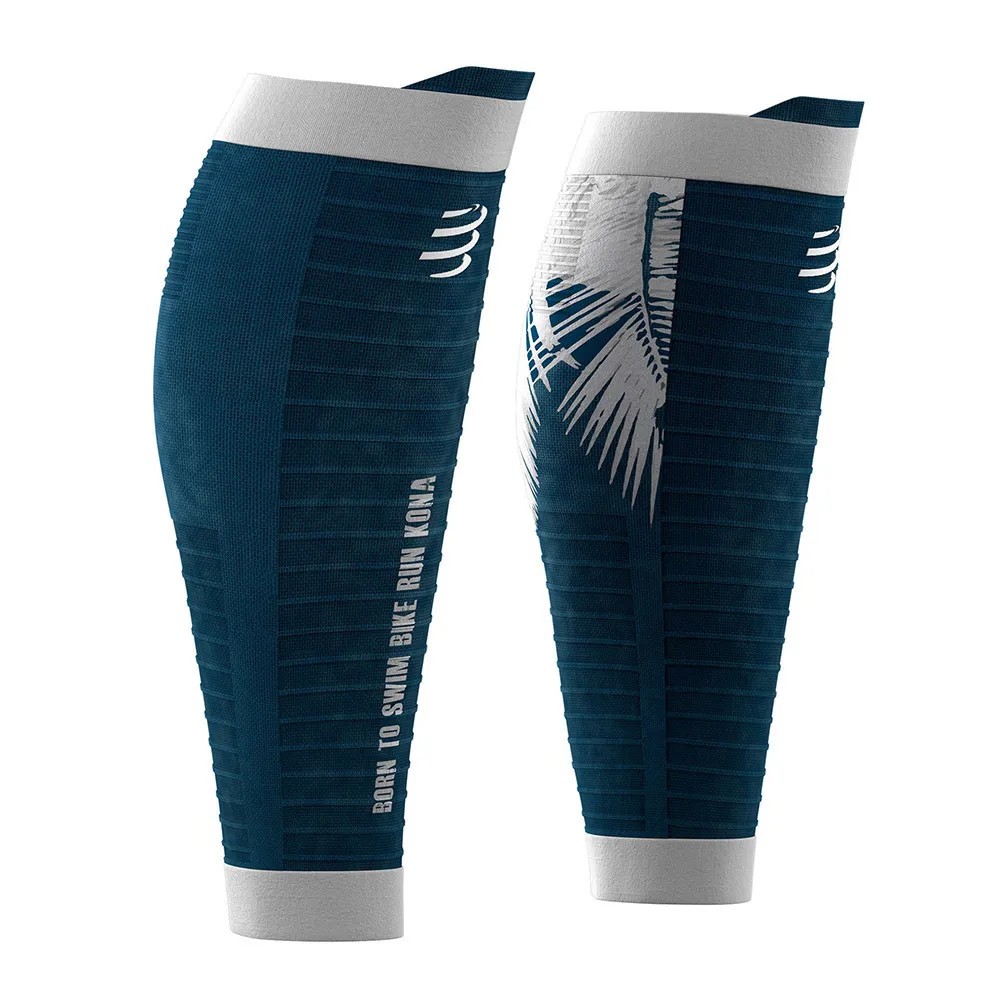 Bó Calf Siêu Nhẹ COMPRESSPORT R2 Oxygen Calf – Kona 2019 – Blue