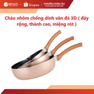  Chảo chống dính vân đá 3D EL4705OL size 20cm
