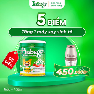 Combo 5 lon sữa công thức Babego 800gr