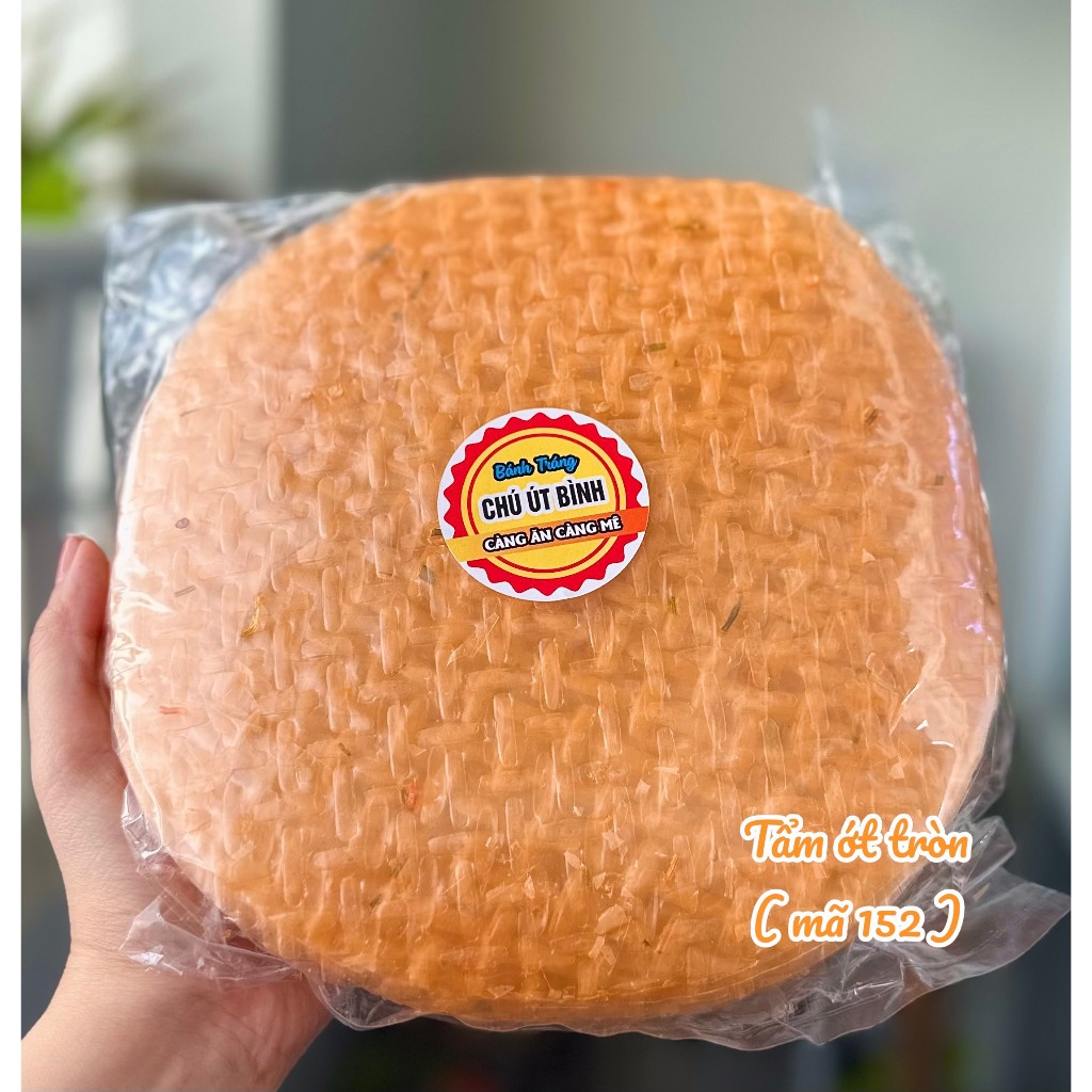 Út Bình Bánh Tráng Muối Ớt Loại Mỏng Ngon Mã 152