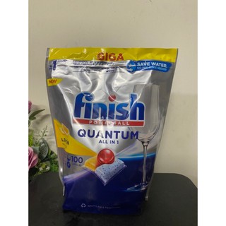 Viên rửa chén bát Finish Quantum dùng cho máy máy rửa bát