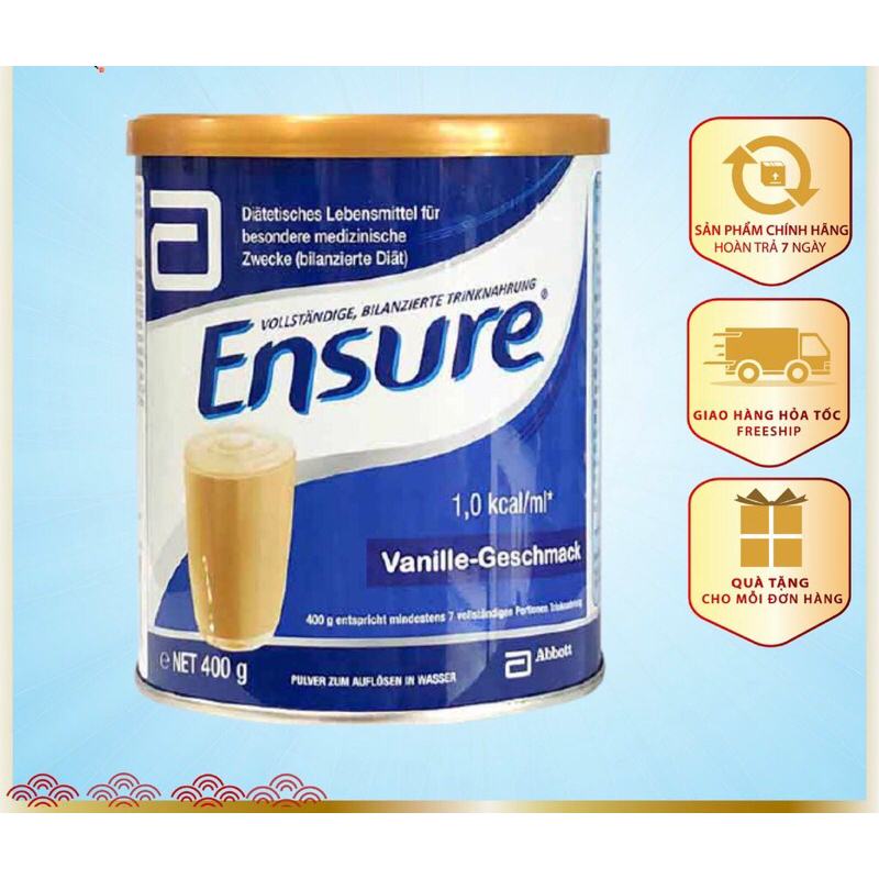 Sữa bột dinh dưỡng Ensure Đức (Hàng Đức)