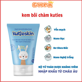 Kem chàm sữa Kutieskin 30gr dành cho da em bé bị chàm sữa, mụn sữa, viêm da cơ địa