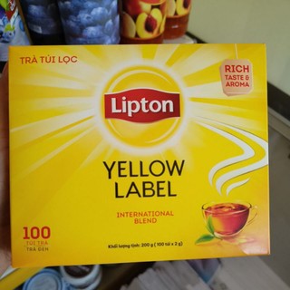Trà túi lọc Lipton hộp 100 góix2g