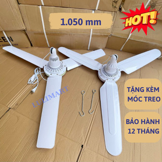 Quạt Trần Mini 3 Cánh Sải 1050mm  Chạy Cực Êm (hàng đã được test 100% )