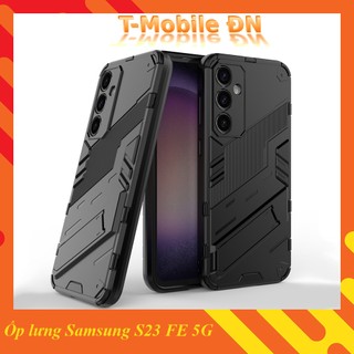 Ốp lưng Samsung S23 FE 5G, Ốp chống sốc Iron Man PUNK cao cấp kèm giá đỡ cho Samsung S23 FE 5G