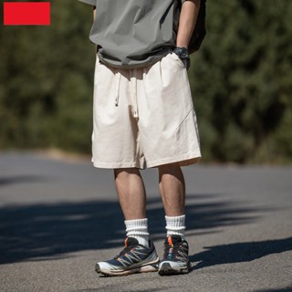 Quần short kaki nam basic form rộng thể thao K2181