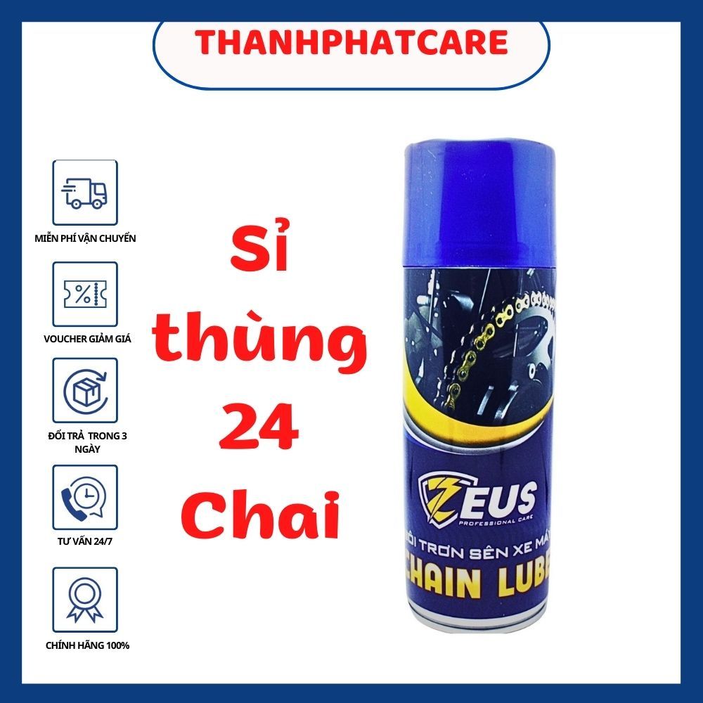 (Sỉ) 24 Chai Dưỡng Sên Zeus 400ML