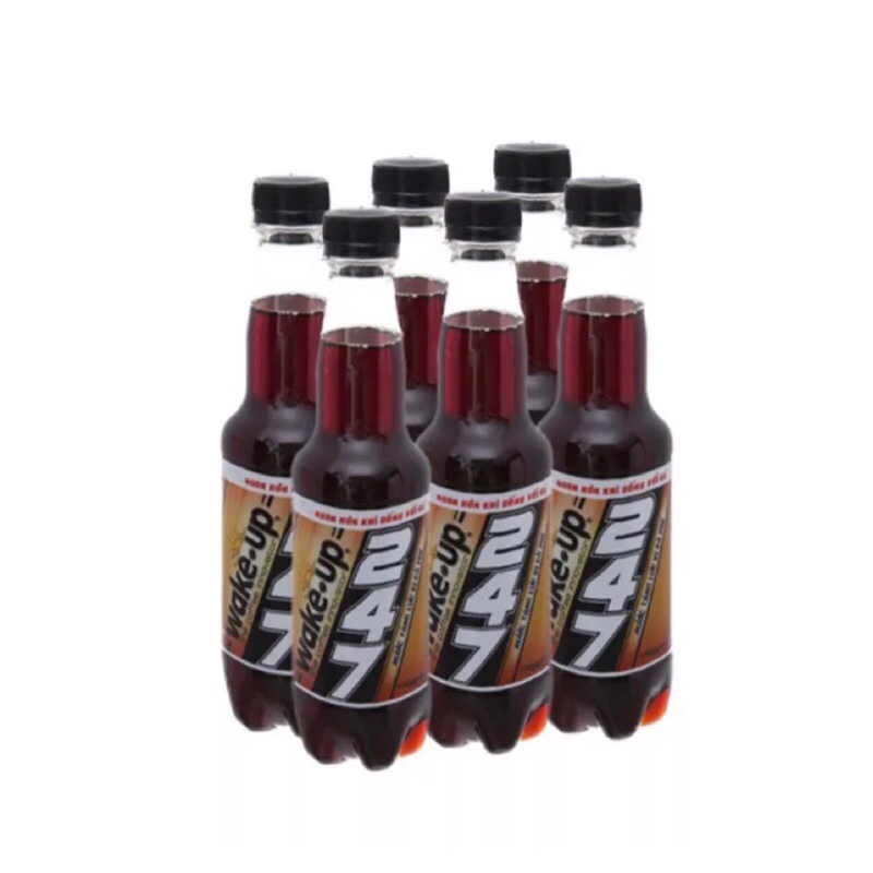 1 Lốc (6 Chai ) Nước Tăng Lực 247 Wake -Up 330ml