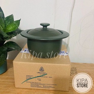 Nồi sứ dưỡng sinh Minh Long vành tròn 4 lít