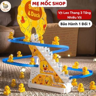 Đồ Chơi Cầu Trượt Vịt Vàng Leo Thang Phát Nhạc Cực Vui Tai Cho Bé Yêu Kèm Đèn Nháy Đẹp Mắt Shop Mẹ Mốc