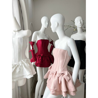   Best seller MMUSE STORE  Đầm cúp ba nơ xoè công chúa kèm bao tay hot trend 2024 - về phiên bản mới 
