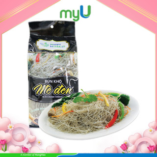 Bún khô mè đen HappyNoodles (400g)