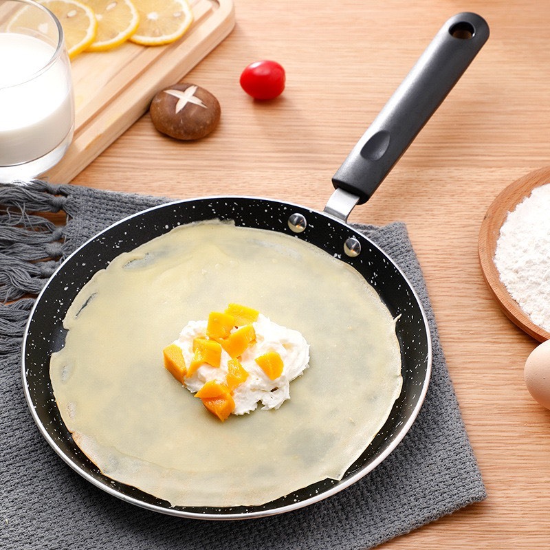 chảo làm bánh crepe, pan cake dùng bếp từ