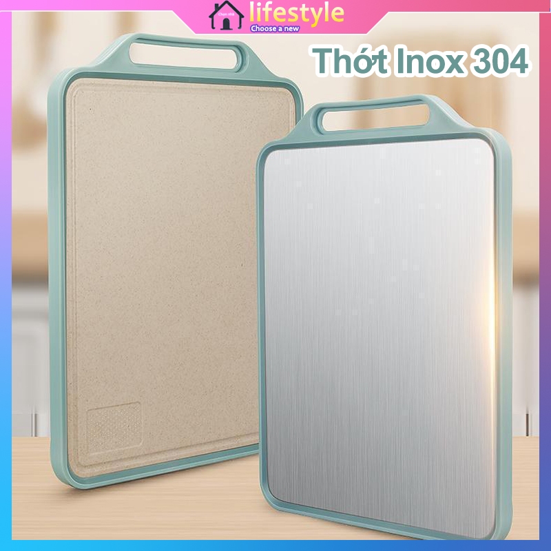 Thớt Inox 304 Kháng Khuẩn Chống Ẩm Mốc An Toàn Cho Sức Khoẻ