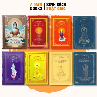 Sổ chép kinh, Vở chép Kinh Địa Tạng, Dược Sư, Sám Hối, Vu Lan, Cầu An, Chú Đại Bi, Hồng Danh, Tranh chư phật bồ tát
