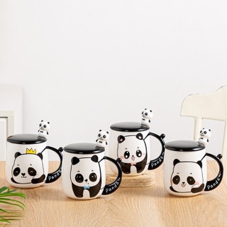 Cốc gấu trúc kèm thìa siêu rẻ