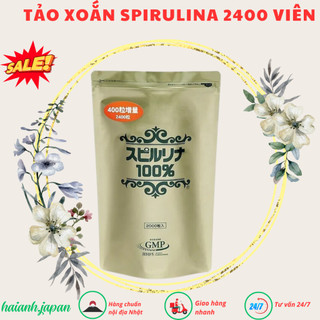 Túi tảo xoắn Spirulina 2400 viên