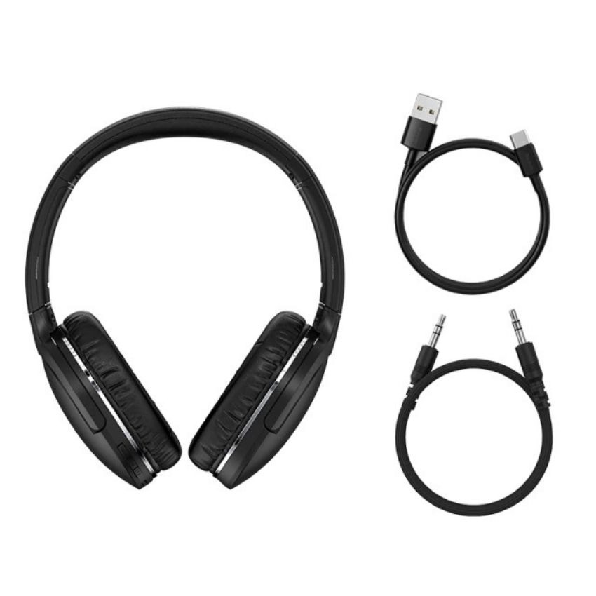 Tai nghe chụp tai không dây cao cấp Baseus Encok Wireless headphone D02 Pro (Bluetooth 5.0, Wireless