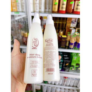 Xịt dưỡng làm mềm tóc Kella trắng - 250ml