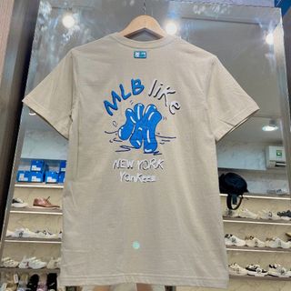 Áo thun mlb - like be - logo xanh